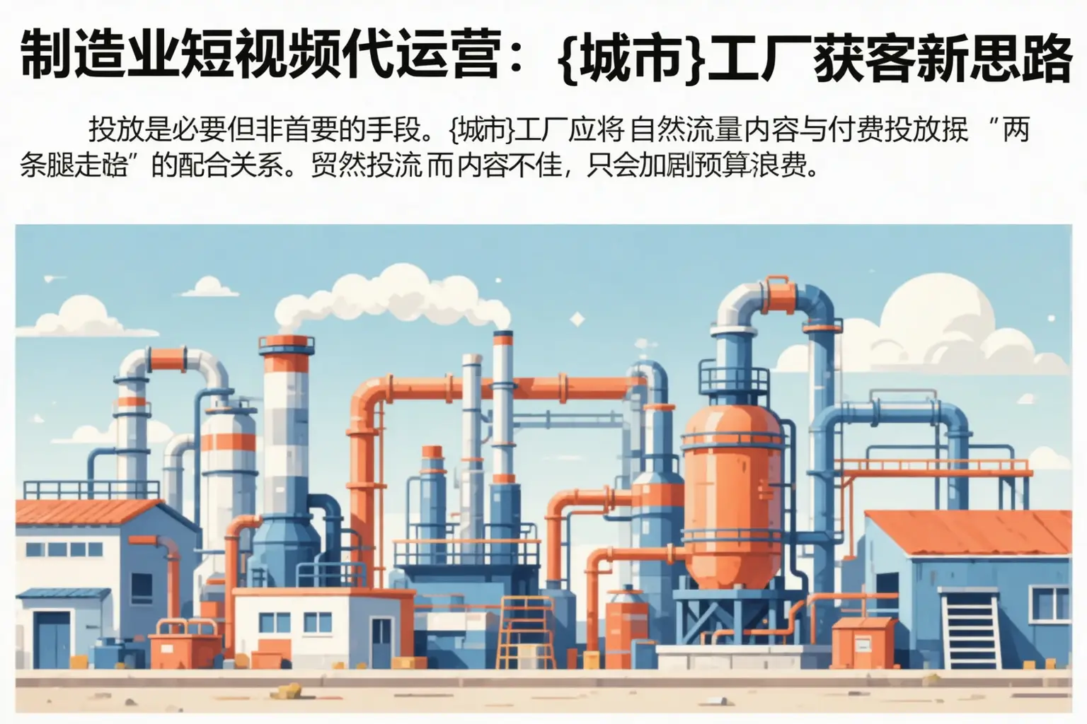 制造业短视频代运营：九寨沟工厂获客新思路